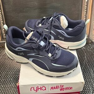 Ryka Dark Blue Women's Sneakers size 10 Wide